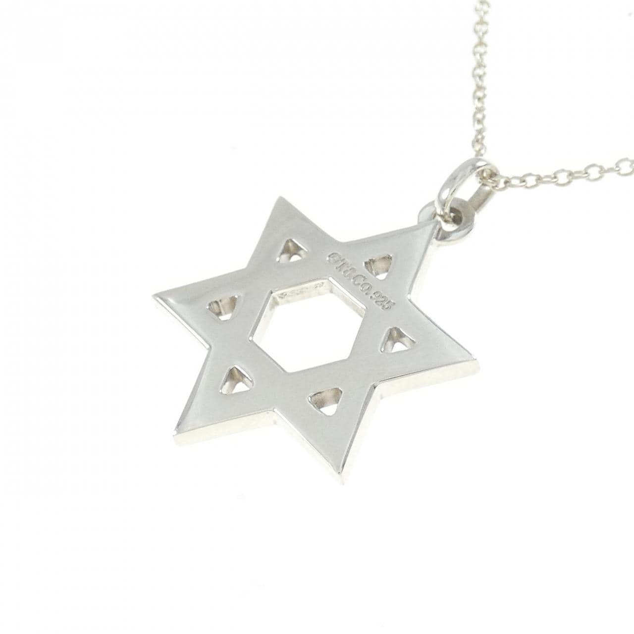 TIFFANY Star of David small necklace