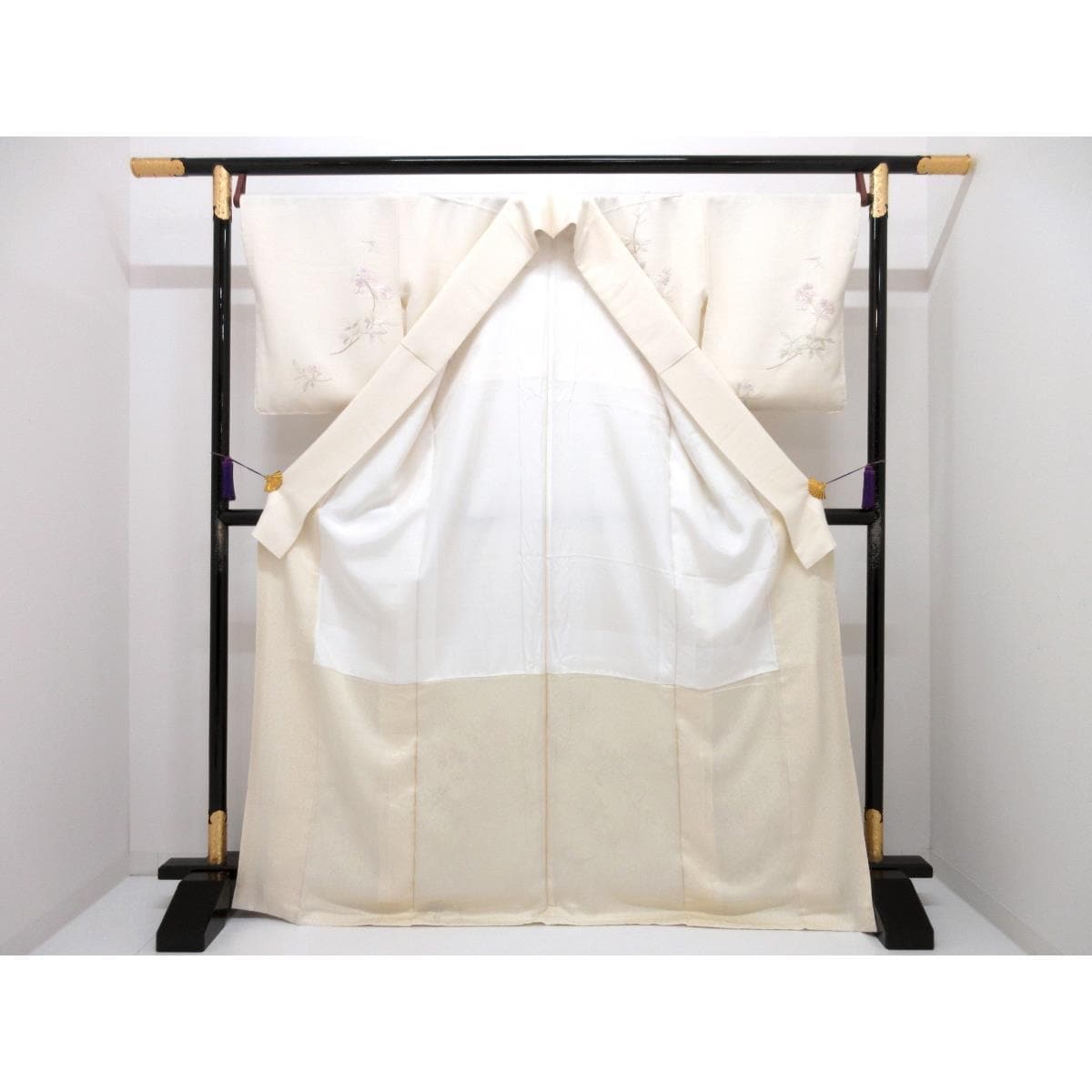 訪問着　刺繍加工