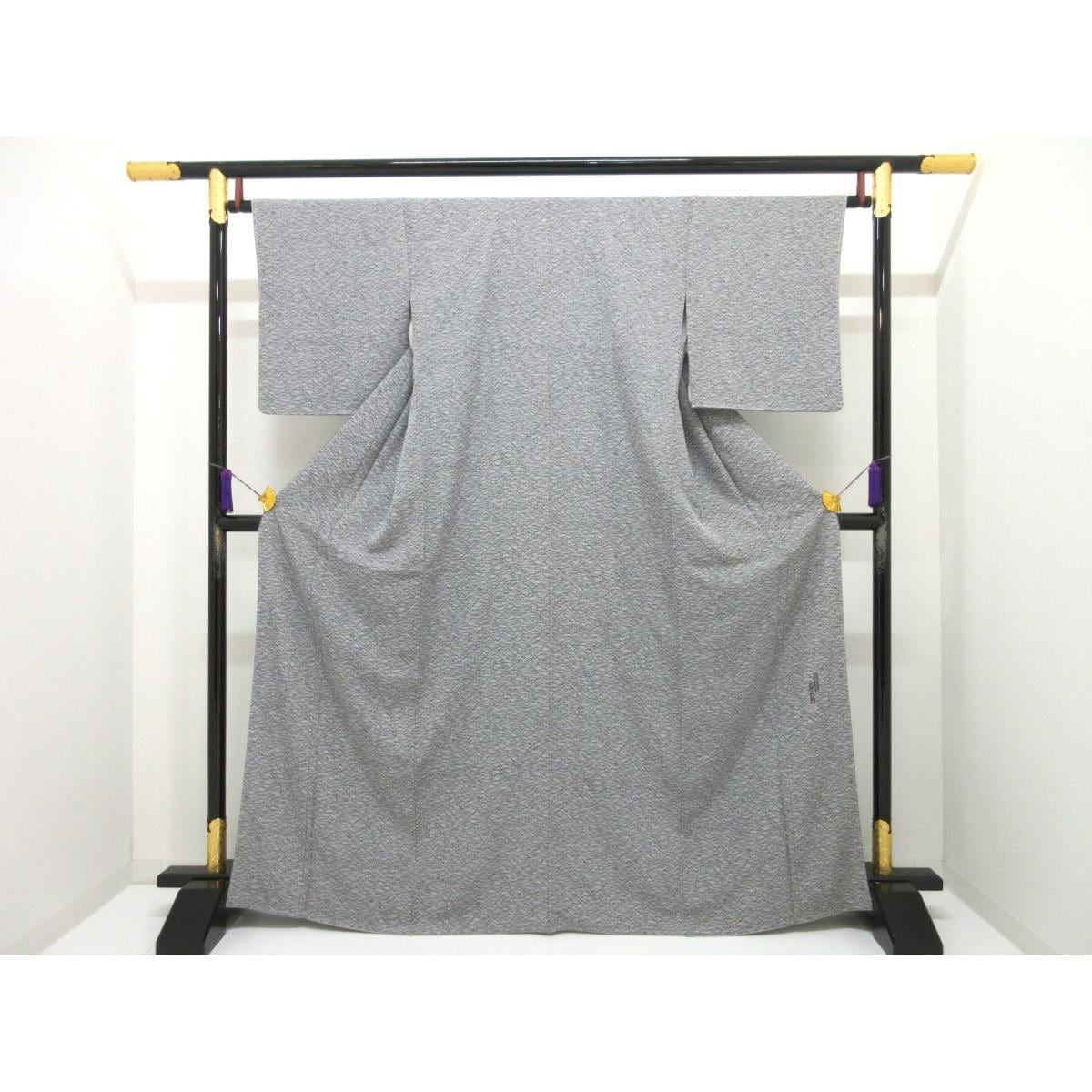 【未使用品】小紋　東京染小紋　石塚幸生