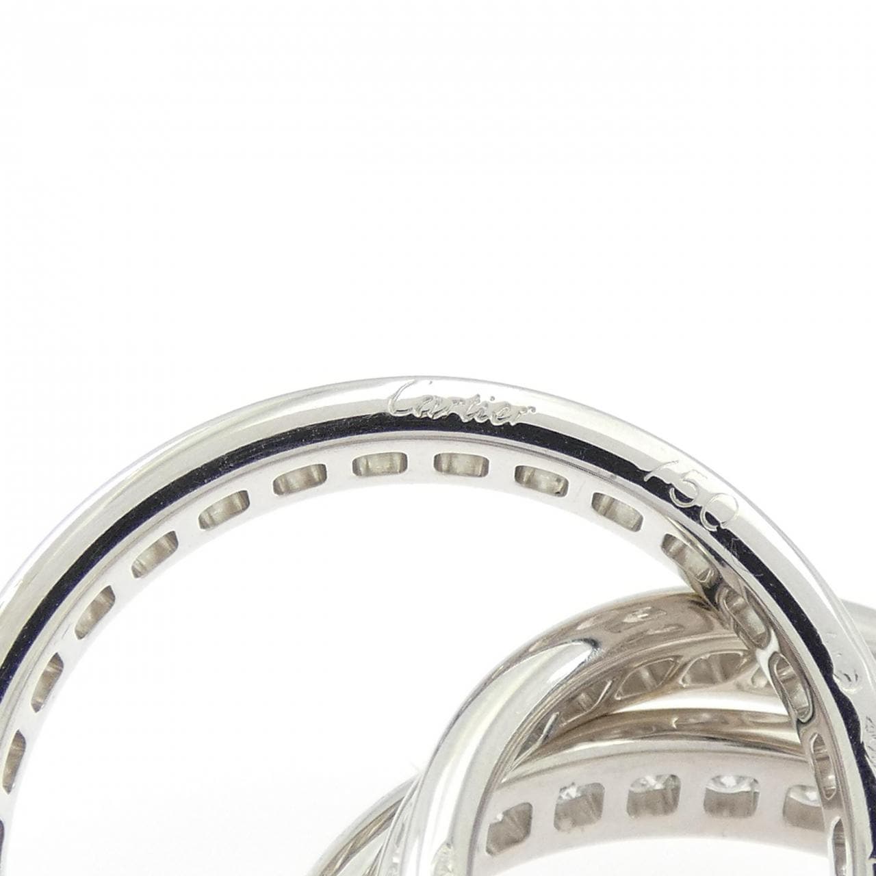 カルティエ スリーバングルズ リング