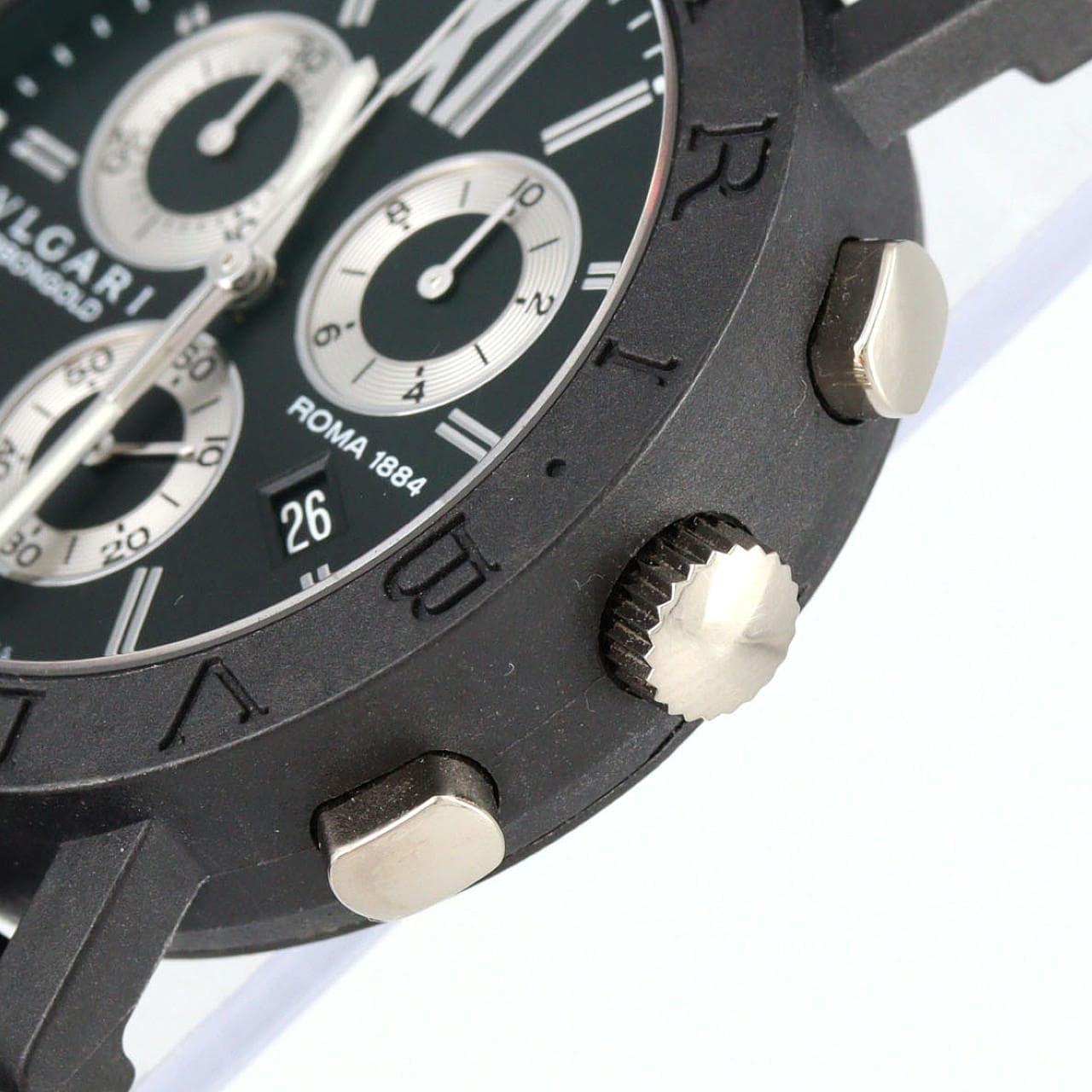 ブルガリ カーボンゴールド ROMA" LIMITED" BB38CLCH/BBW38CGLDCH その他 クォーツ