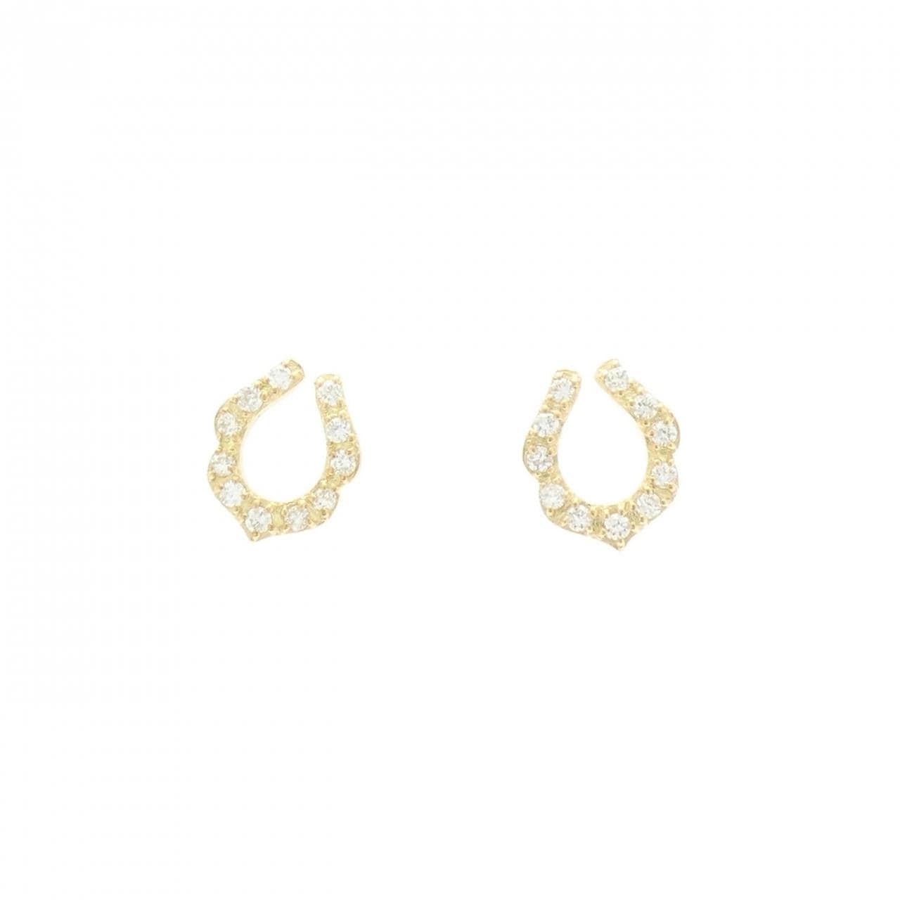 【リメイク】K18YG ダイヤモンド ピアス 0.20CT