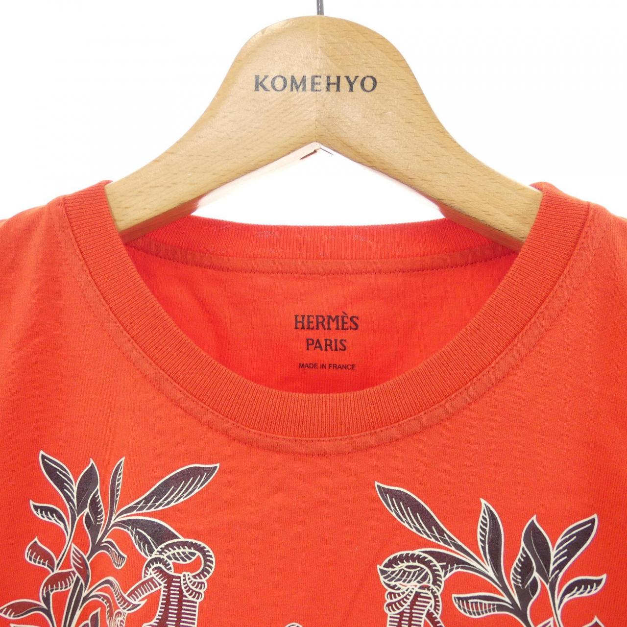 エルメス HERMES DELLA CAVALLERIA 4E4629DA カルトゥッシュ Tシャツ
