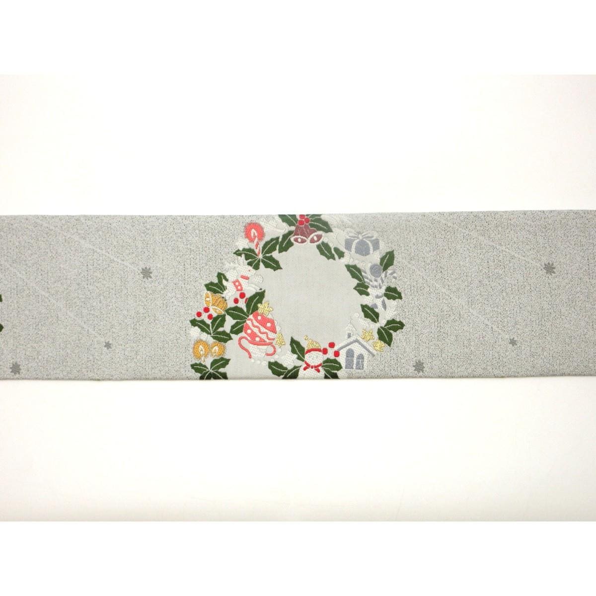 【新品】名古屋帯　クリスマス