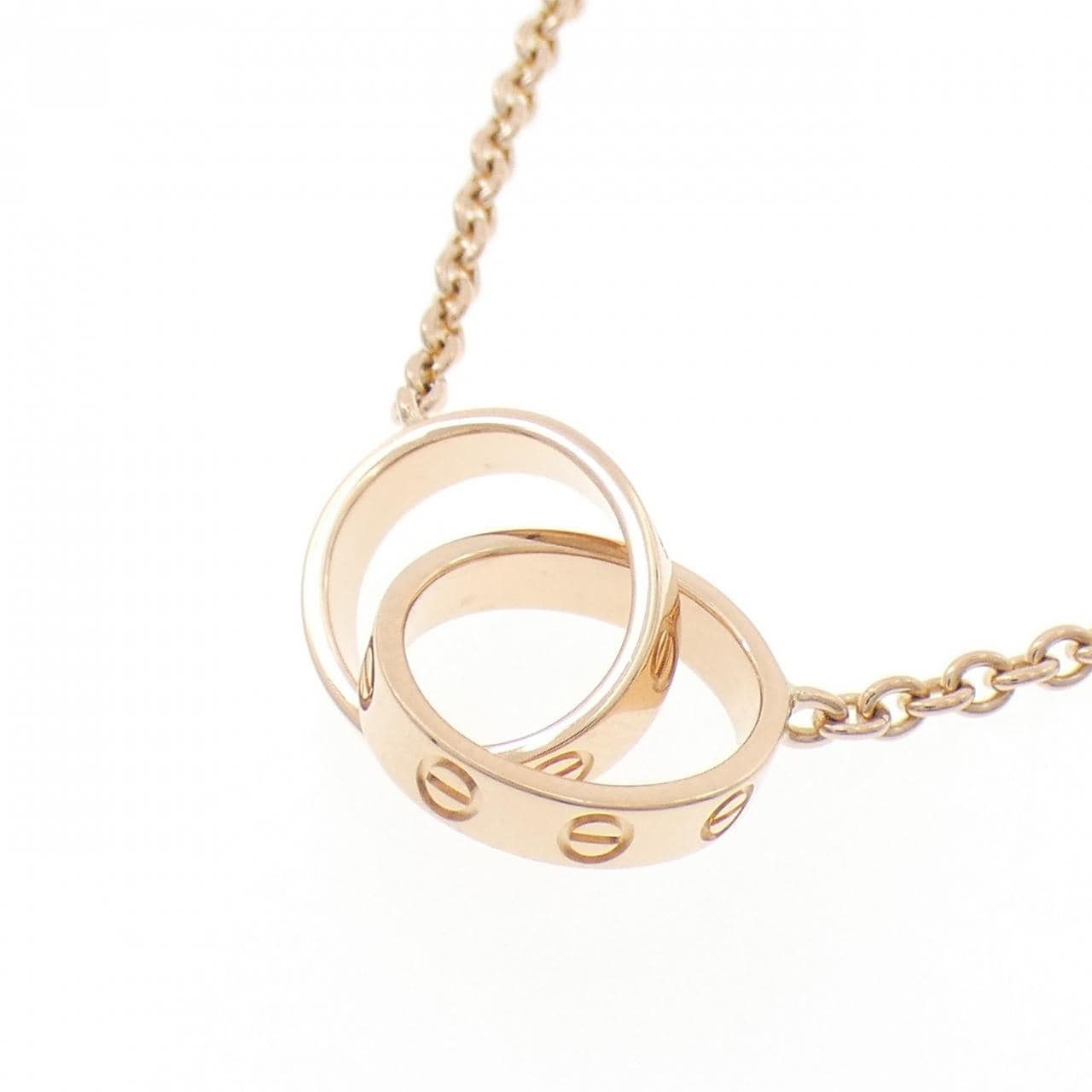 カルティエ ベビーラブ ネックレス