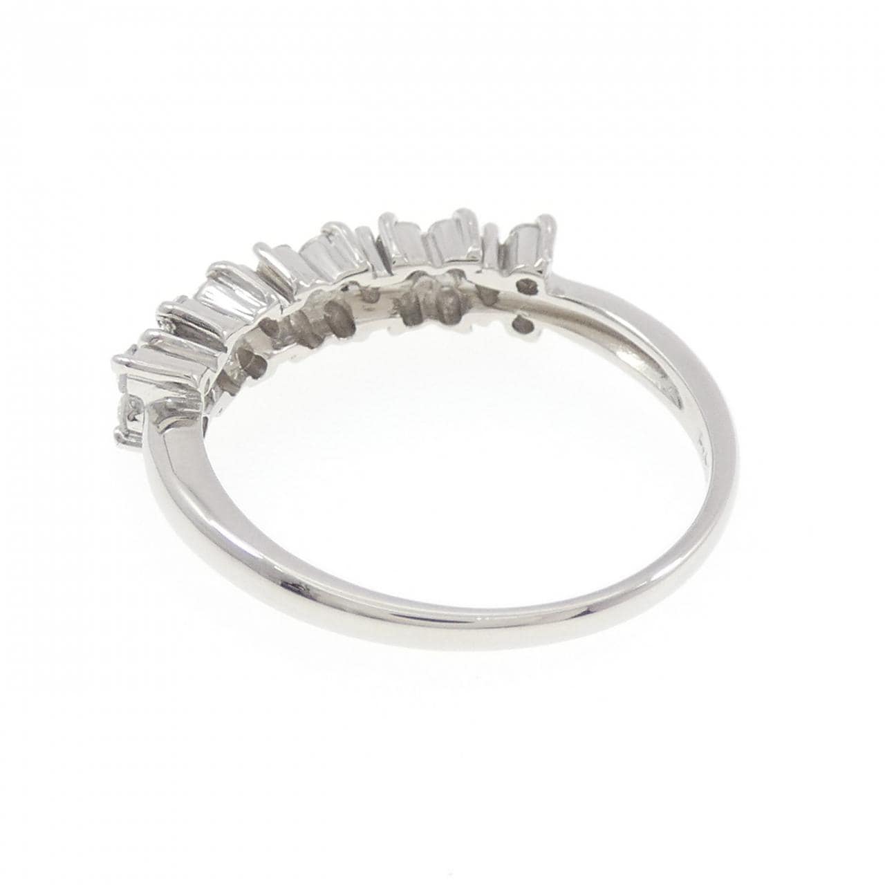 PT900 フラワー ダイヤモンド リング 0.40CT