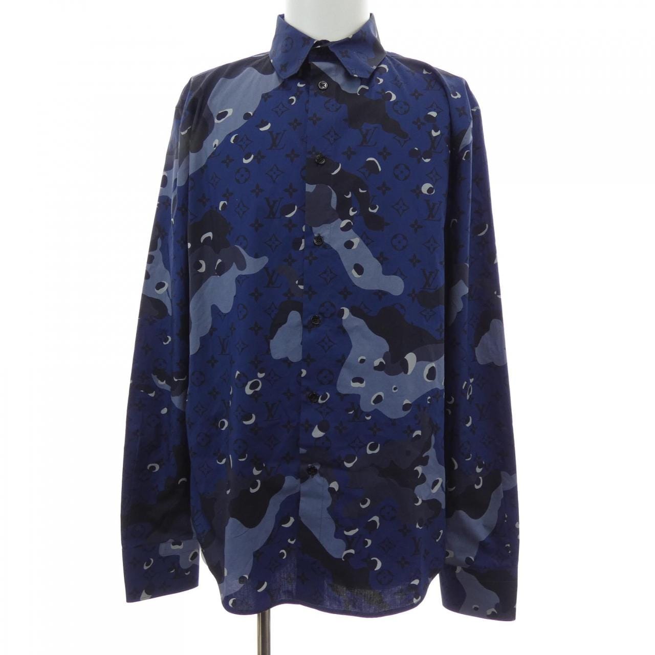 ルイヴィトン LOUIS VUITTON モノグラムカモフラージュDNAオセアン HIS07WTKJ シャツ