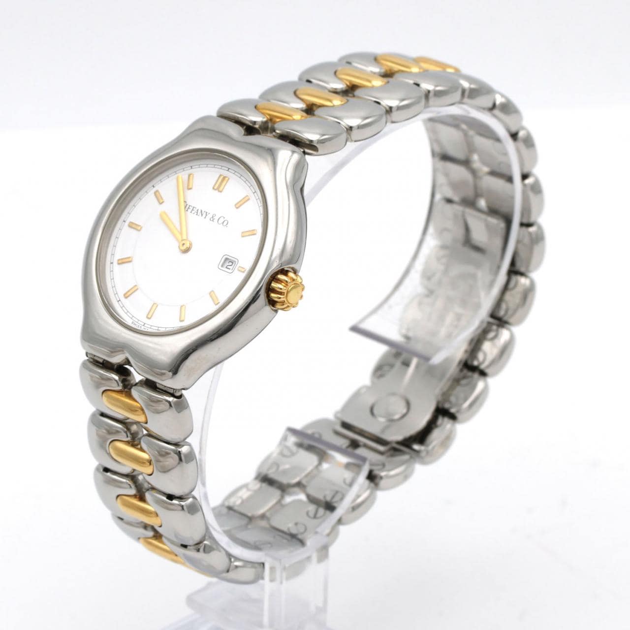 【ノーメンテナンス還元価格】ティファニー ティソロ コンビ M0112 SSxGP クォーツ