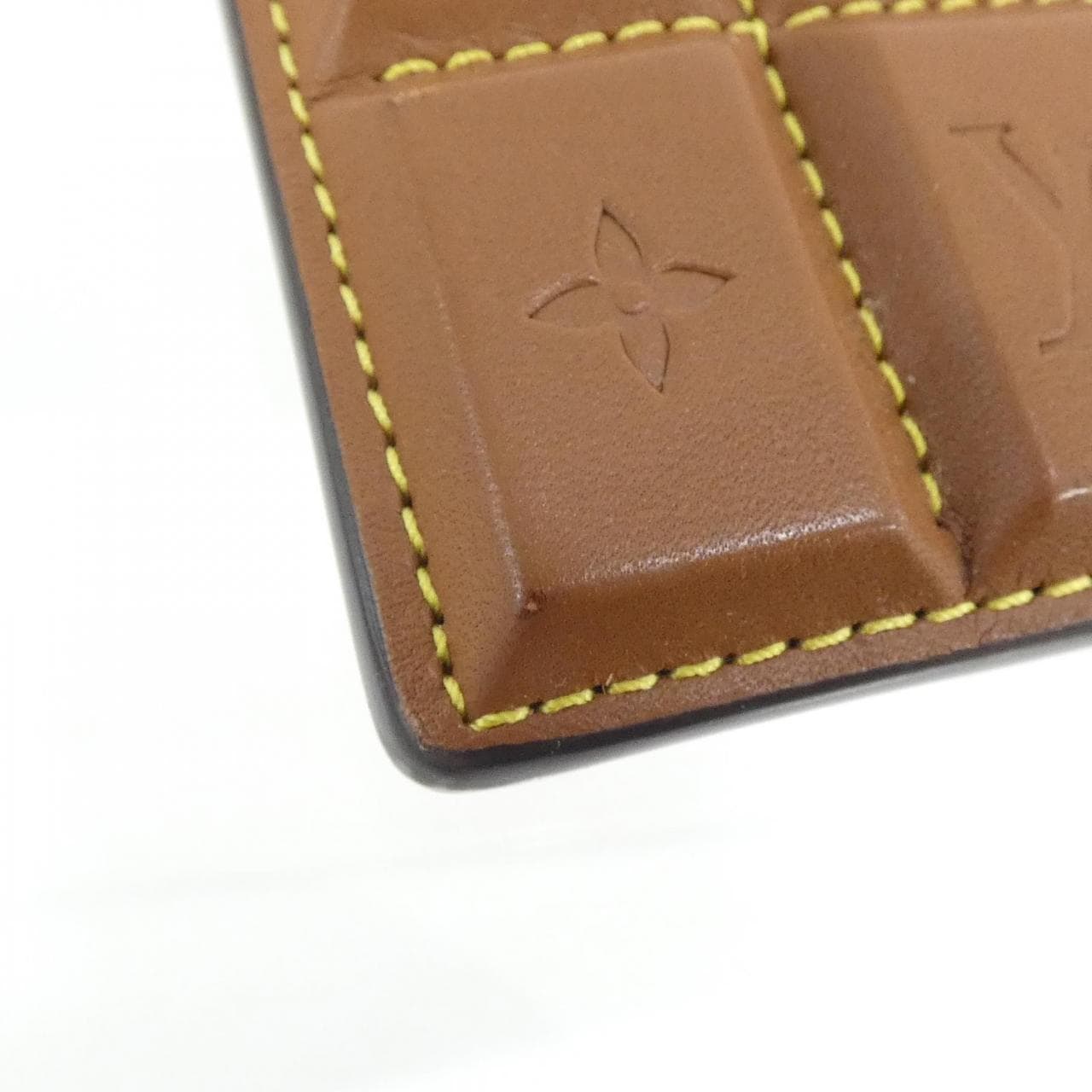 ルイヴィトン モノグラム バッグチャーム LVチョコレートバー M01478 キーリング