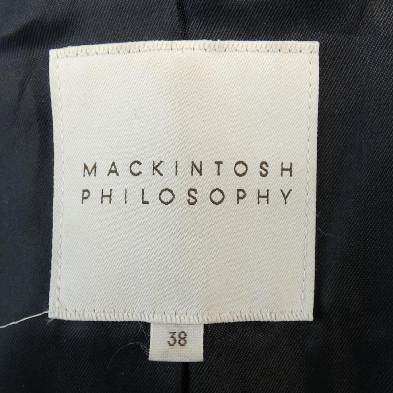 Mackintosh philosophy MACKINTOSH PHILOSOPH jacket