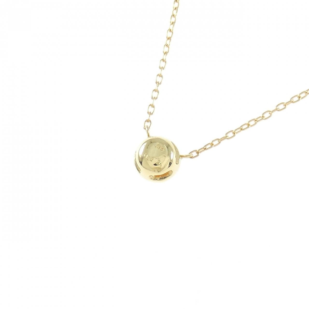 K18YG ダイヤモンド ネックレス 0.29CT