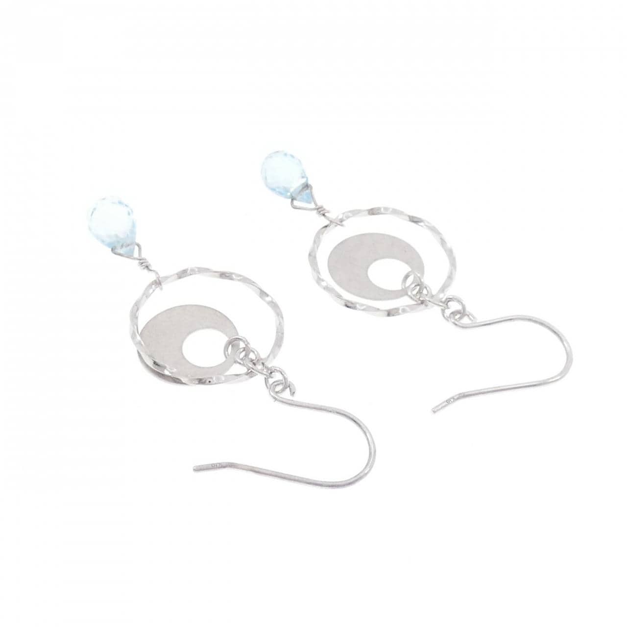 K10WG ブルートパーズ ピアス