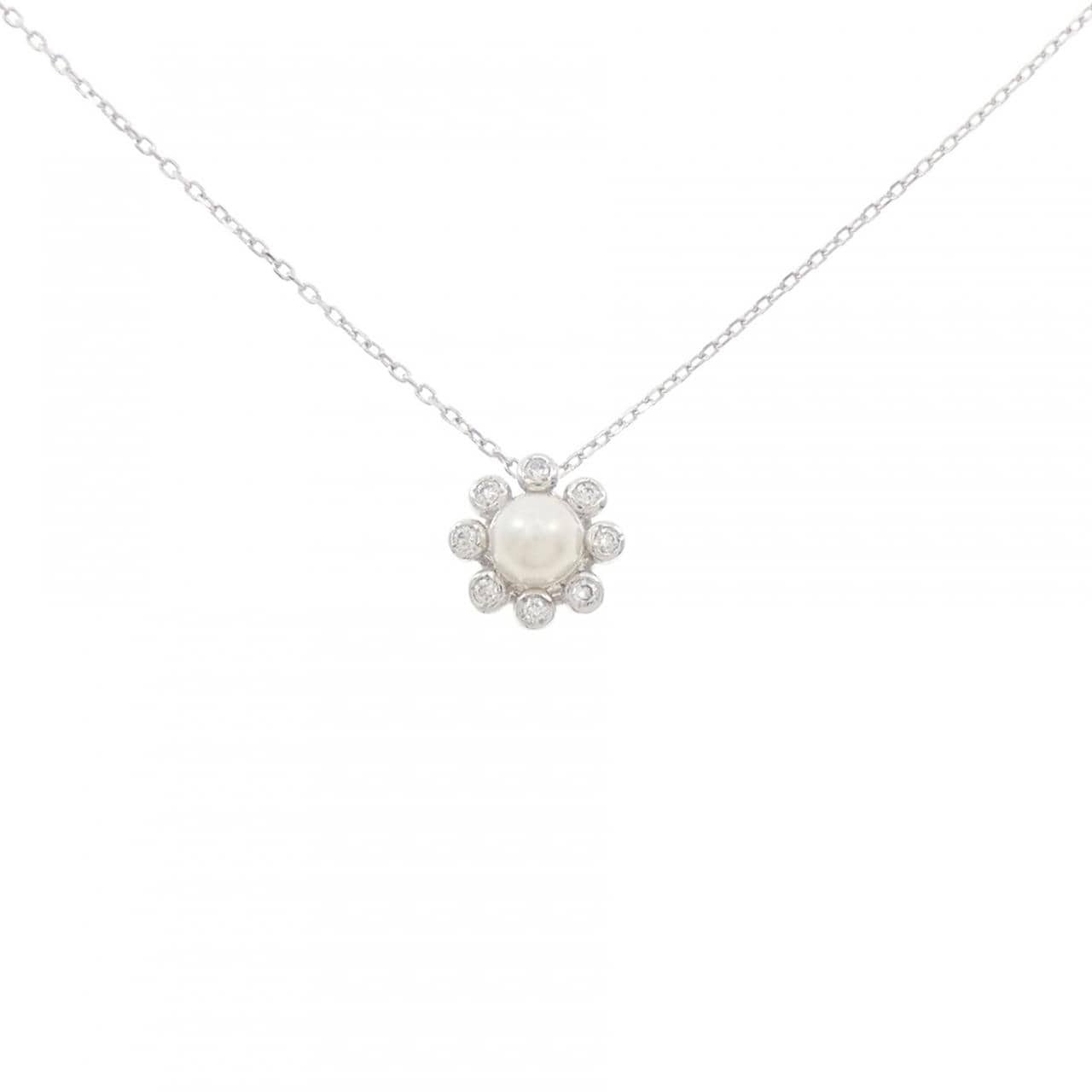 K18WG アコヤパール ネックレス 4.2mm