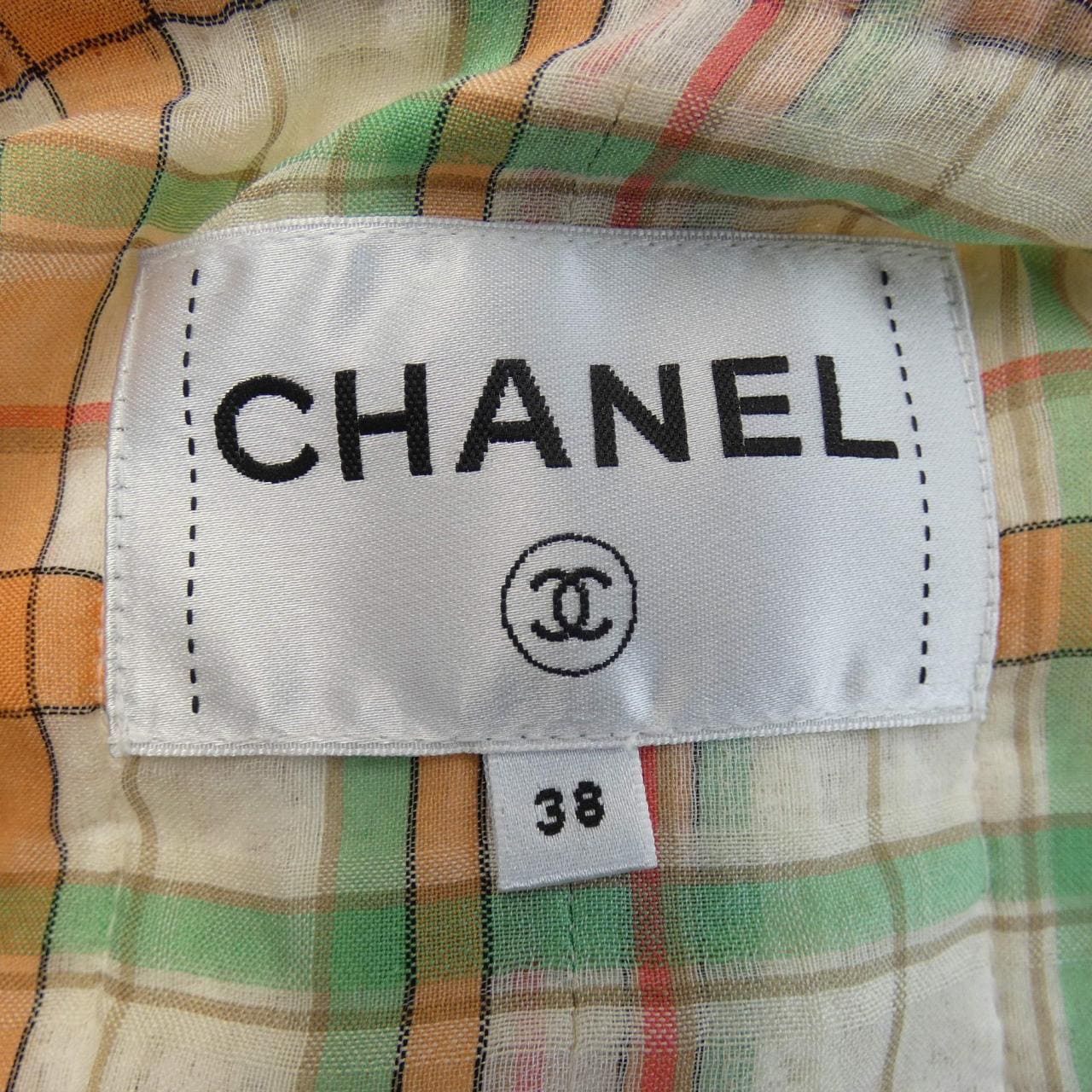 シャネル CHANEL ノーカラージャケット