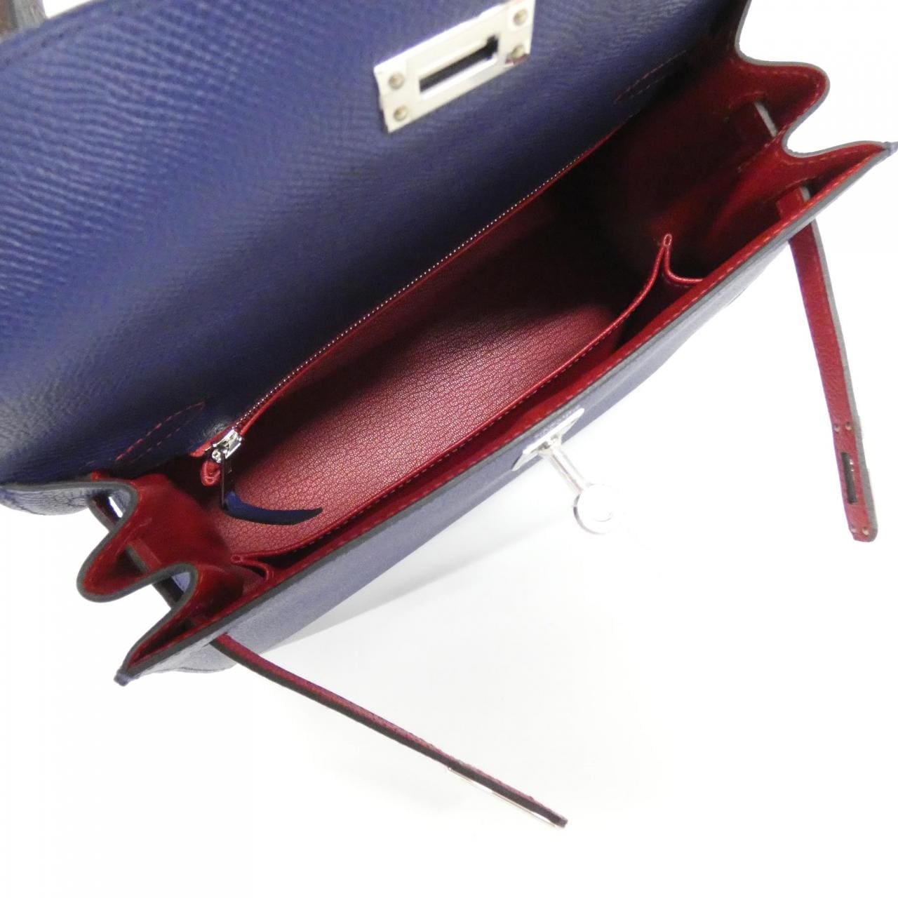 エルメス  ケリー トリコロール ヴェルソ 25cm バッグ