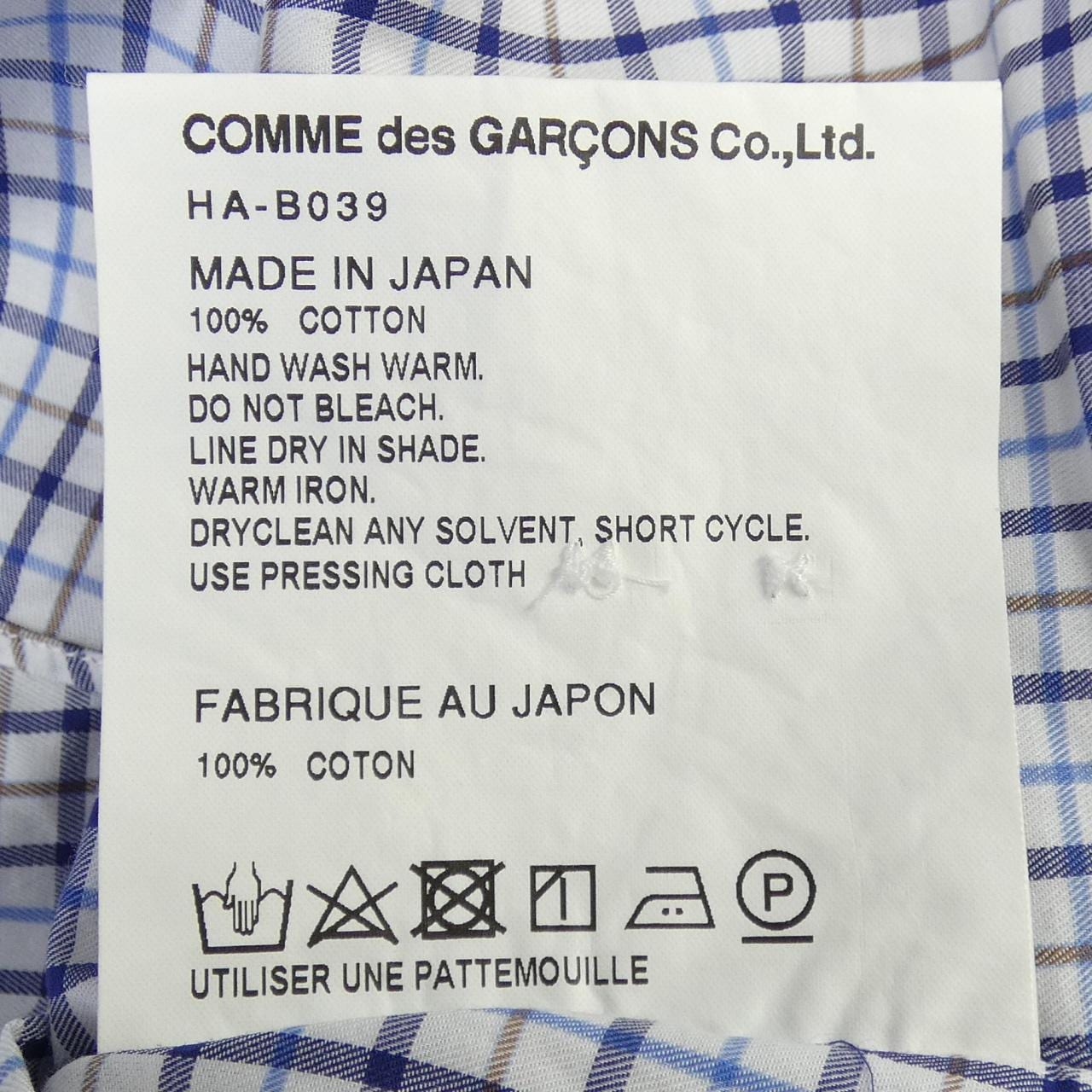コムデギャルソンオム COMME des GARCONS HOMME HA-B039 S／Sシャツ