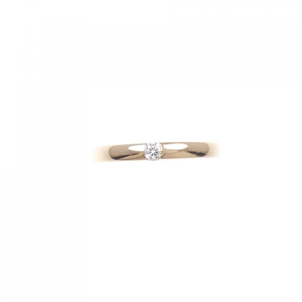 K18PG ダイヤモンド リング