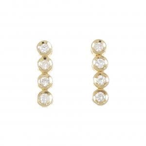 K18YG ダイヤモンド ピアス 0.50CT