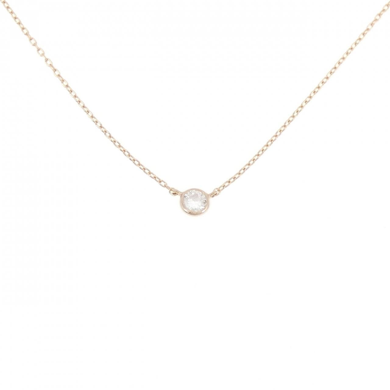 K18PG ダイヤモンド ネックレス