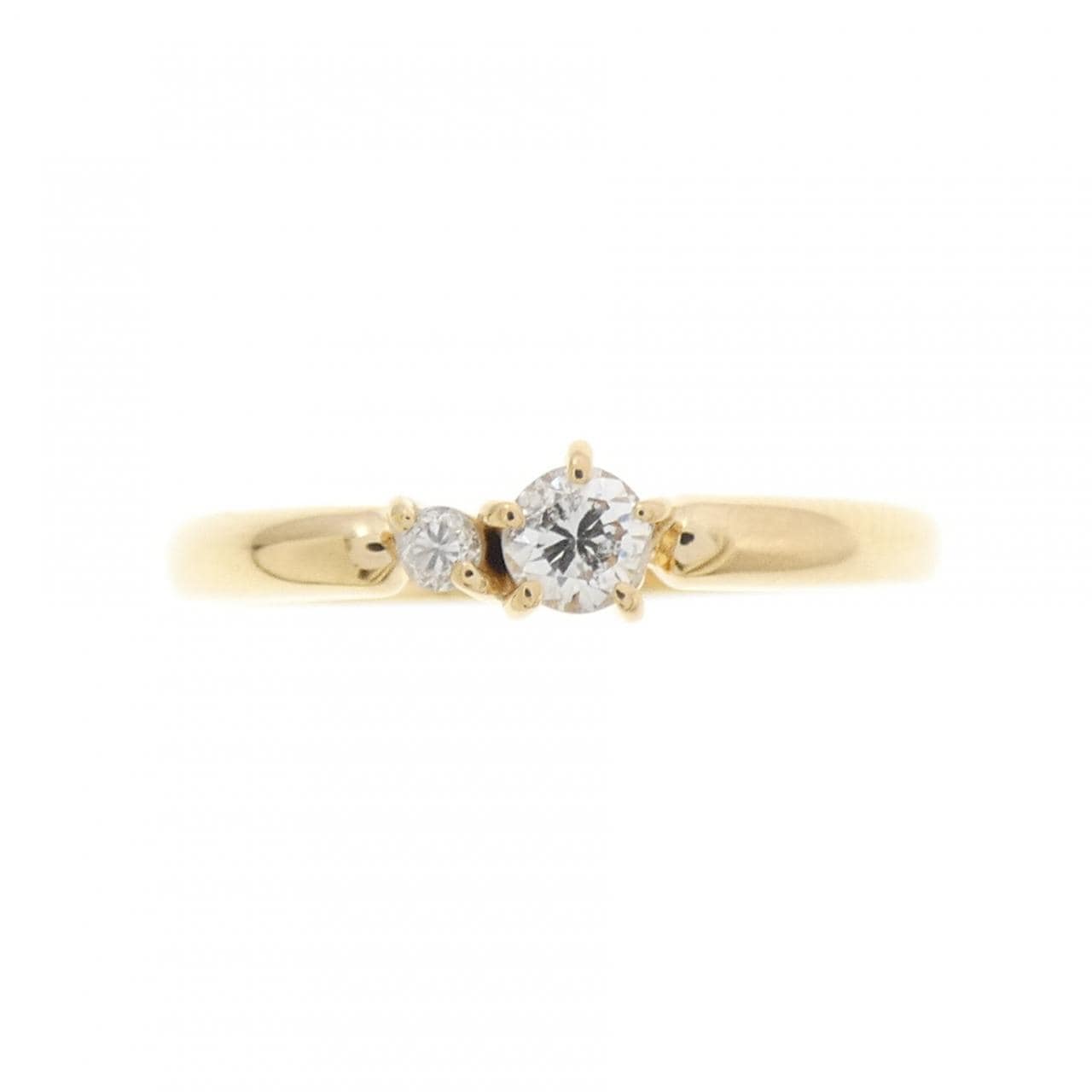 K18YG ダイヤモンド リング 0.15CT