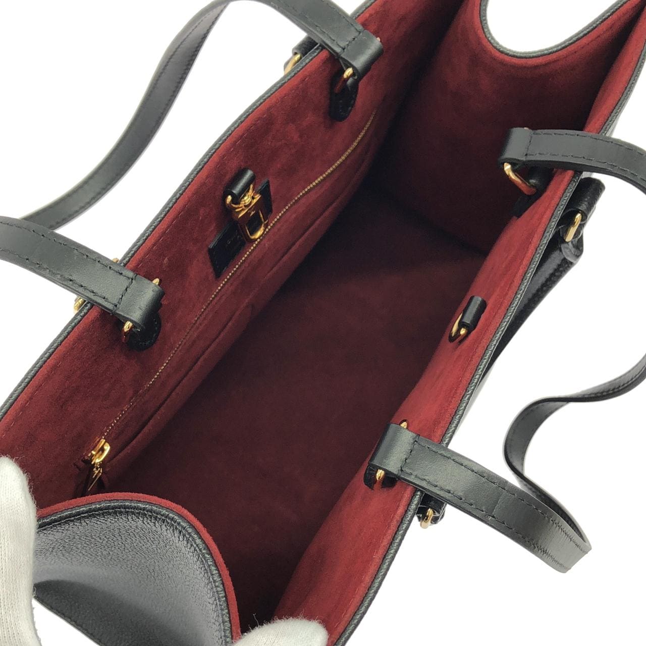 ルイヴィトン バイカラー モノグラム アンプラント オンザゴー MM M45495 バッグ