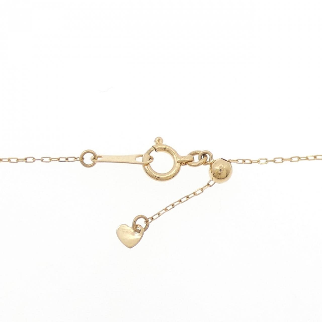 K18YG ムーン×スター ダイヤモンド ネックレス 0.191CT