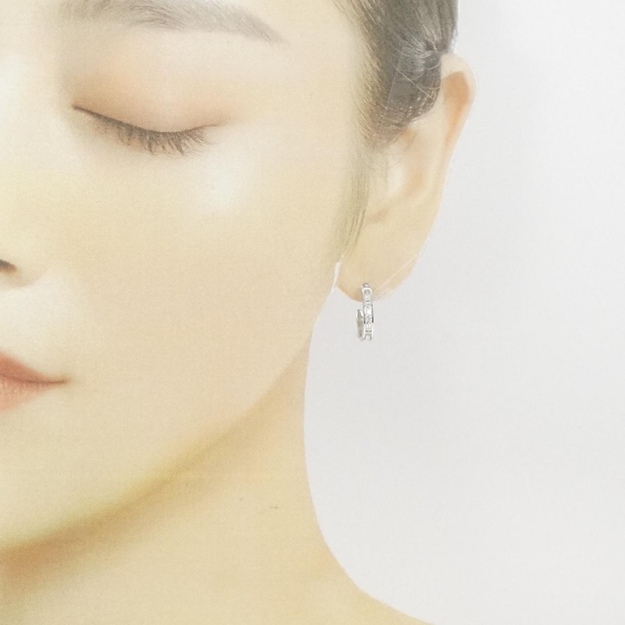 【新品】PT900 ダイヤモンド ピアス 0.18CT