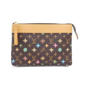 [Unused items] LOUIS VUITTON Monogram Craggy Pochette Voyage Souple M83568 Clutch Bag