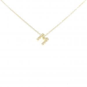 ポンテヴェキオ イニシャル ネックレス 0.05CT