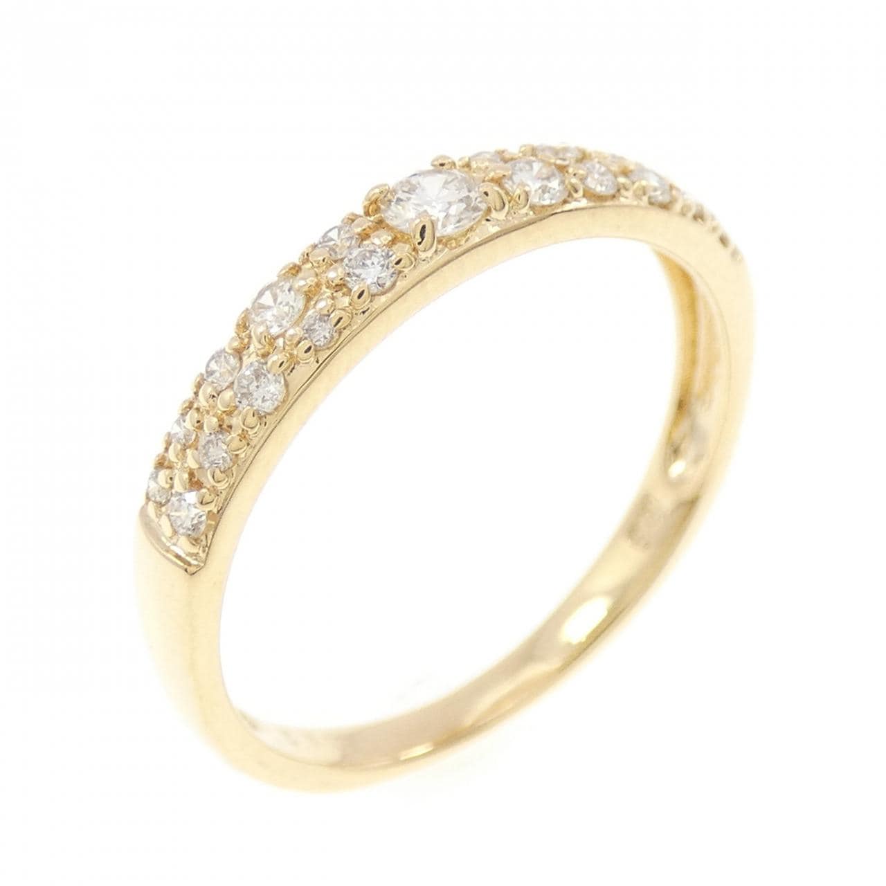 K18YG ダイヤモンド リング 0.19CT