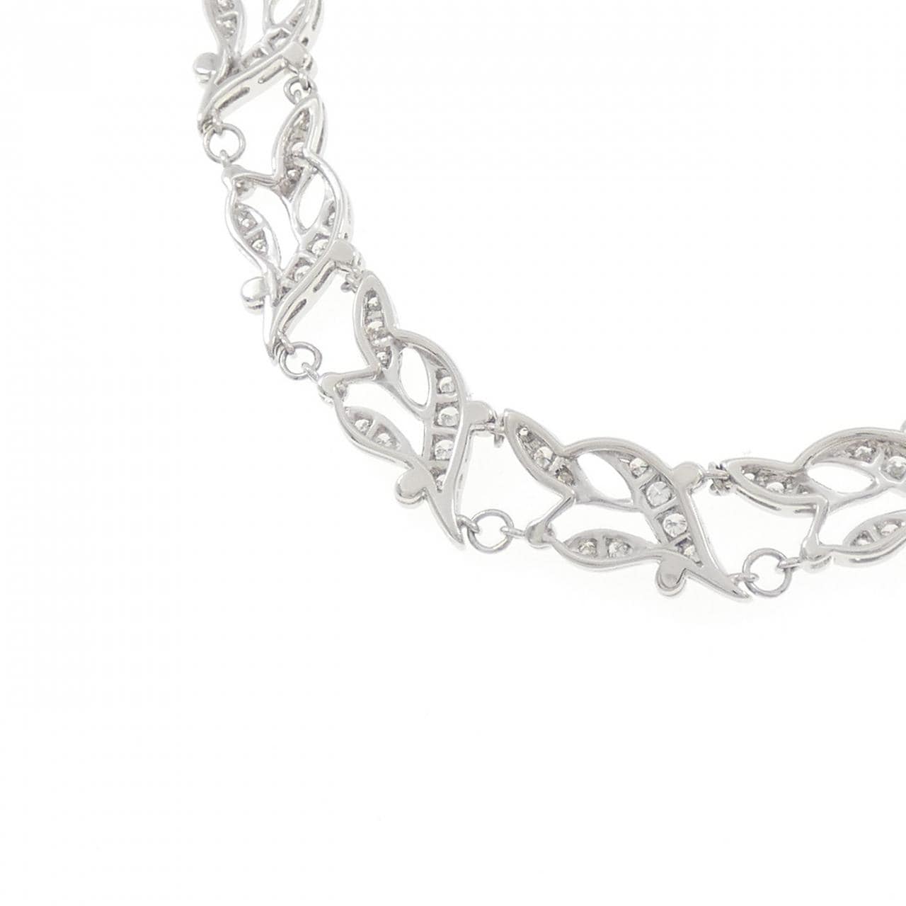 PT850/PT950 ダイヤモンド ネックレス 3.28CT
