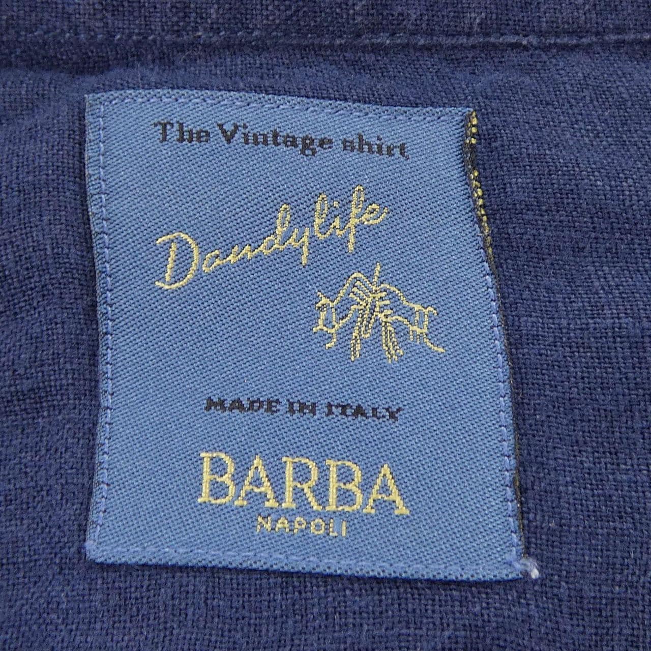 バルバ BARBA S／Sシャツ