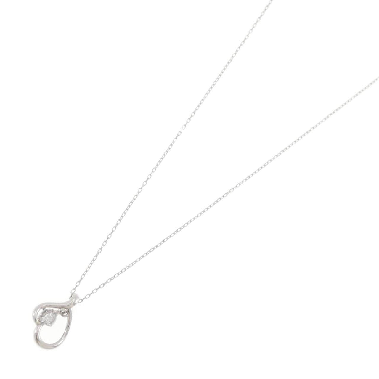 PT900/PT850 ダイヤモンド ネックレス 0.10CT