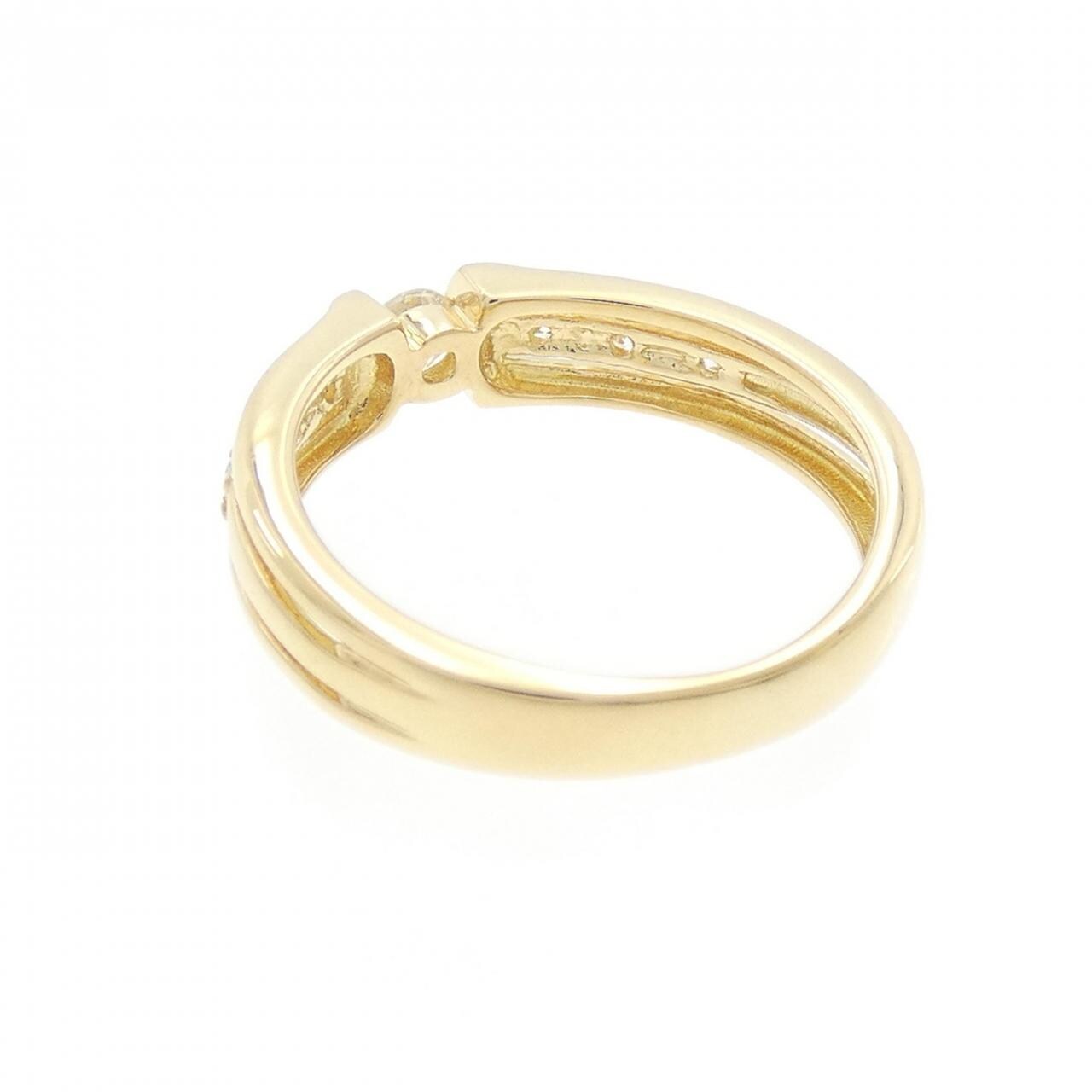 K18YG ダイヤモンド リング 0.20CT