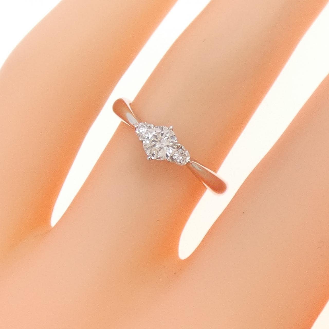 PT900 ダイヤモンド リング 0.21CT