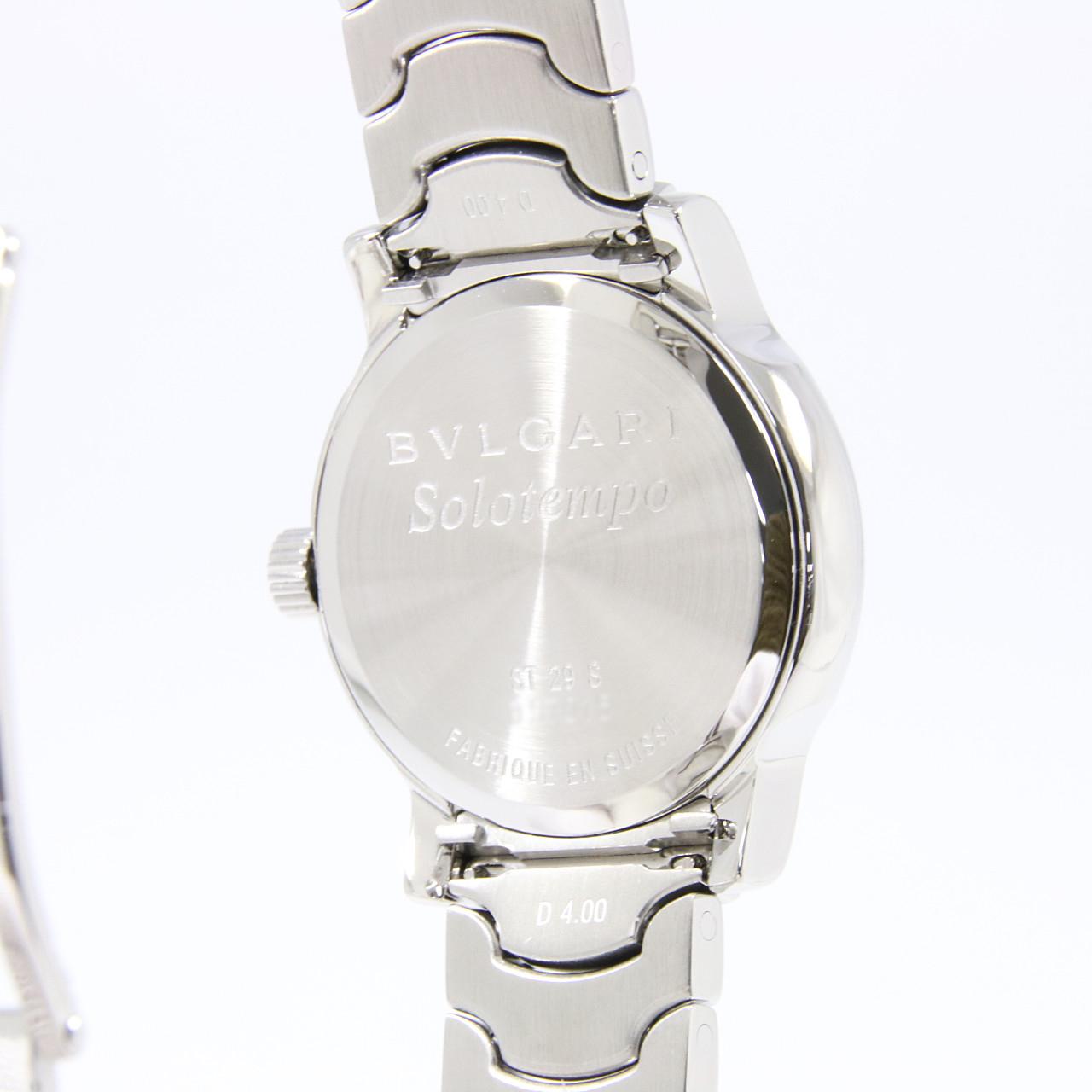 BVLGARI Solo Tempo ST29S/ST29BSSD SS石英