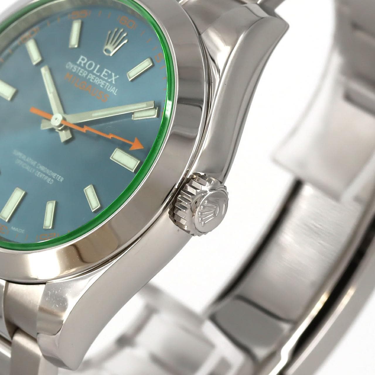 ロレックス ミルガウス 116400GV SS 自動巻 ランダム番