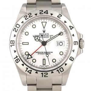 ロレックス エクスプローラーⅡ 16570 SS 自動巻 F番