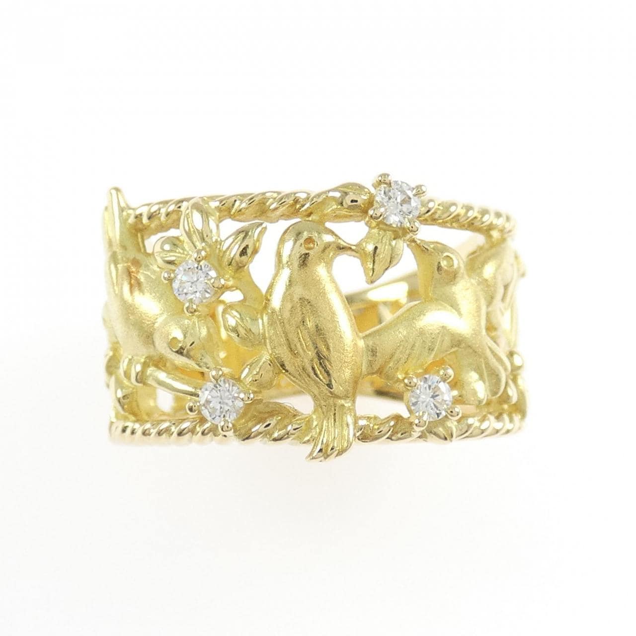 タサキ ダイヤモンド リング 0.11CT