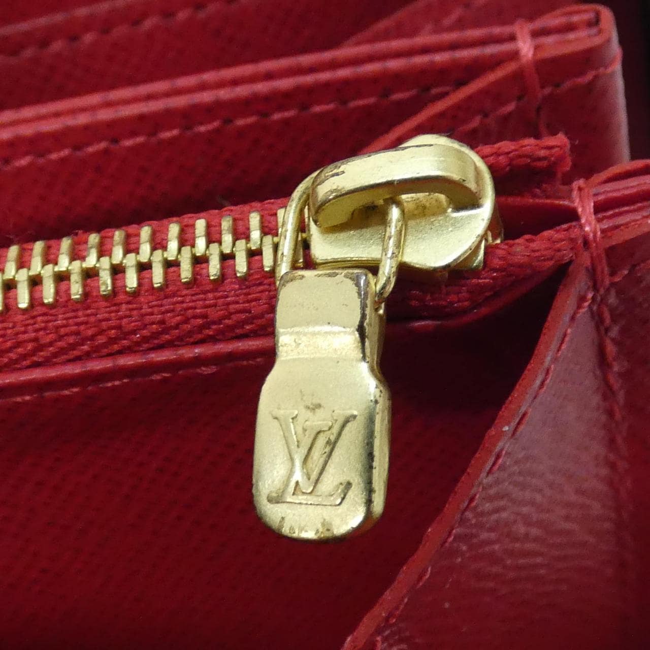 ルイヴィトン ダミエ(スタッズ) ジッピー ウォレット N60122 財布