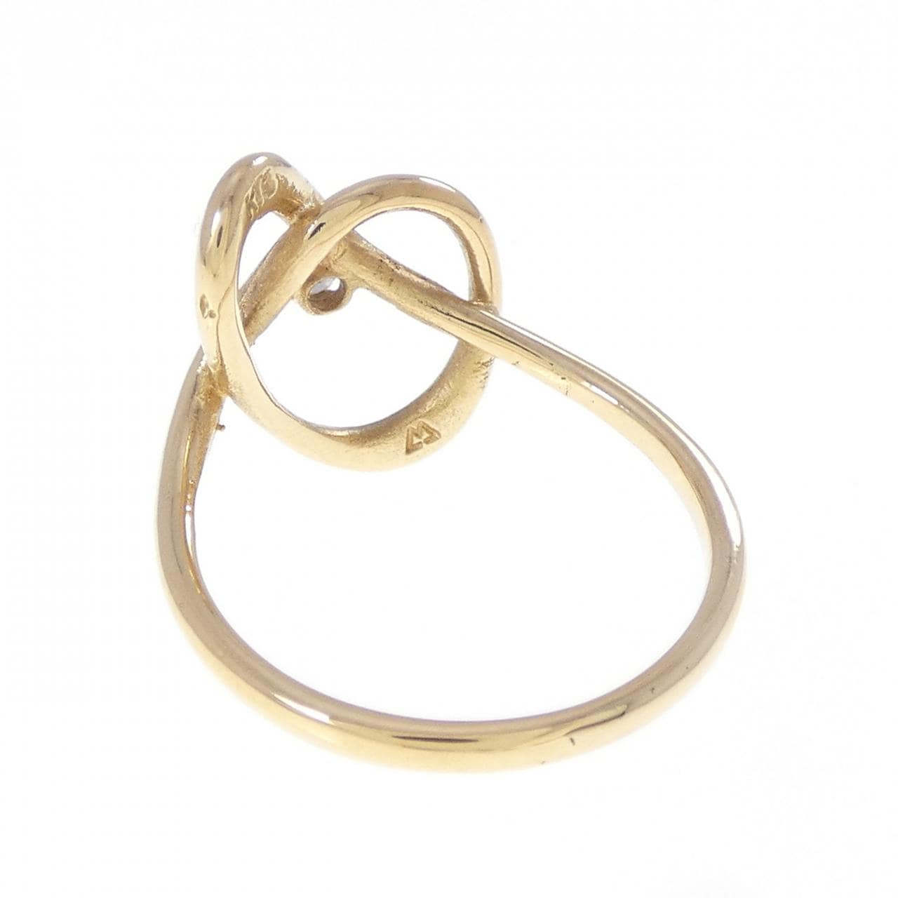 K18YG ダイヤモンド リング