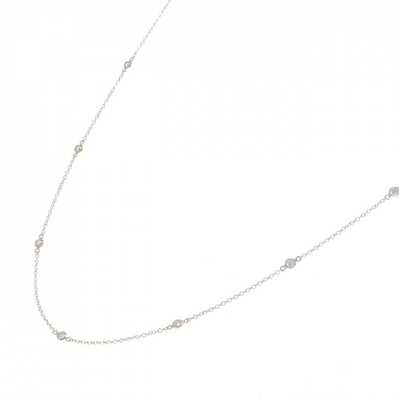 K18YG ダイヤモンド ネックレス 0.35CT