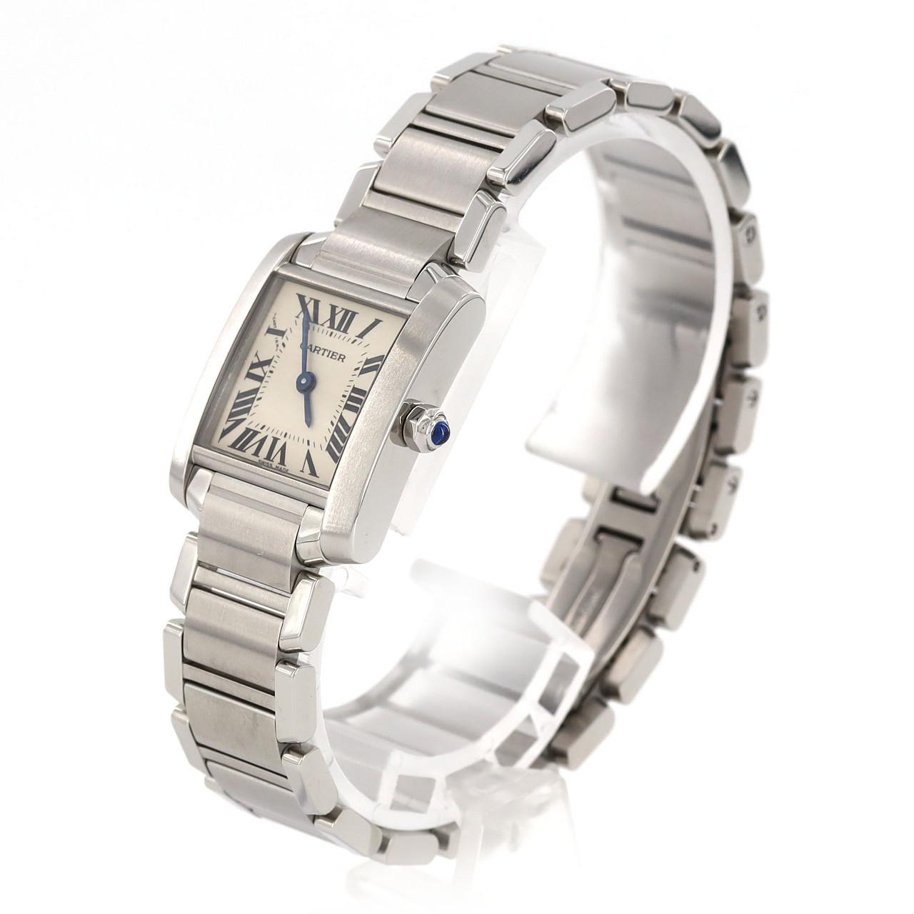 Cartier Tank Francaise SM W51008Q3 SS Quartz