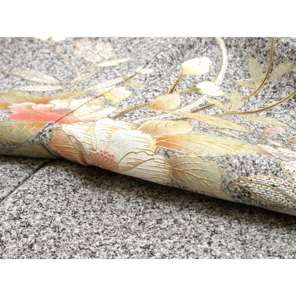 【未使用品】訪問着　友禅金彩加工