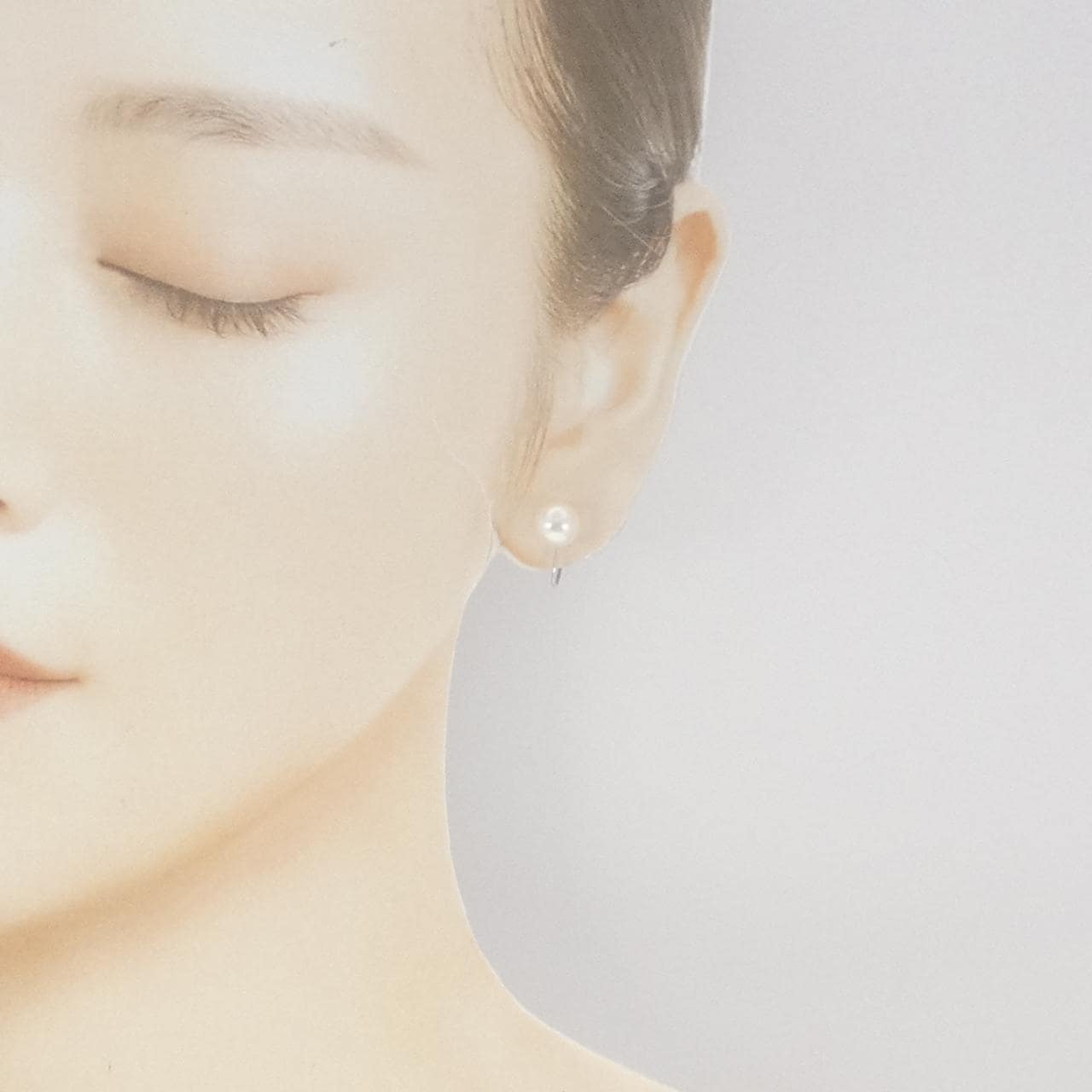 MIKIMOTO Akoya珍珠耳夹7.7 毫米