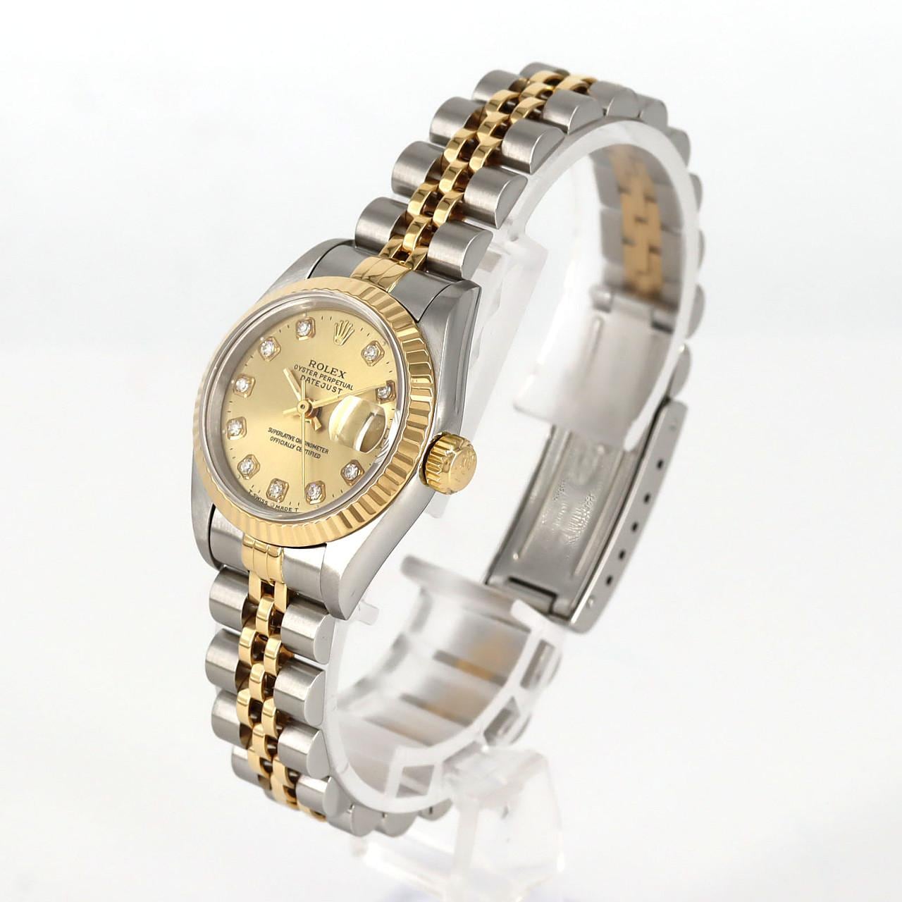 ロレックス デイトジャスト 69173G SSxYG 自動巻 W番