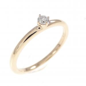 K10PG ダイヤモンド リング 0.05CT