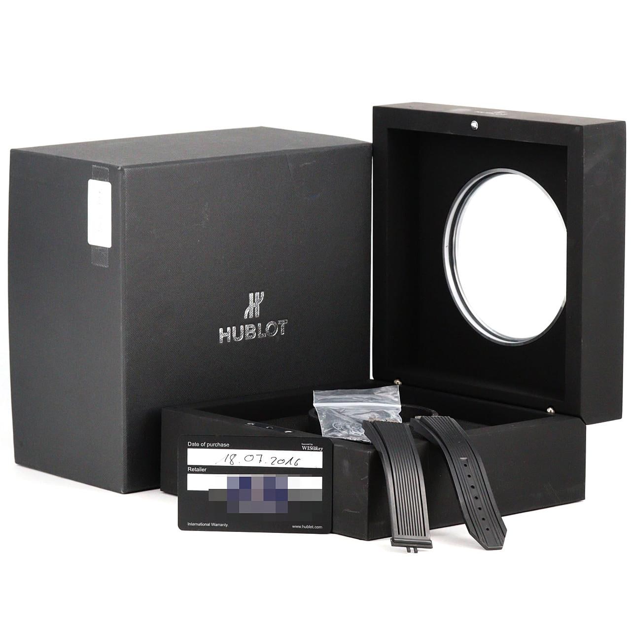 ウブロ ビッグバンウニコチタニウムセラミック 411.NM.1170.RX TI 自動巻