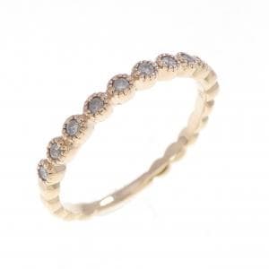 アガット ダイヤモンド リング 0.09CT