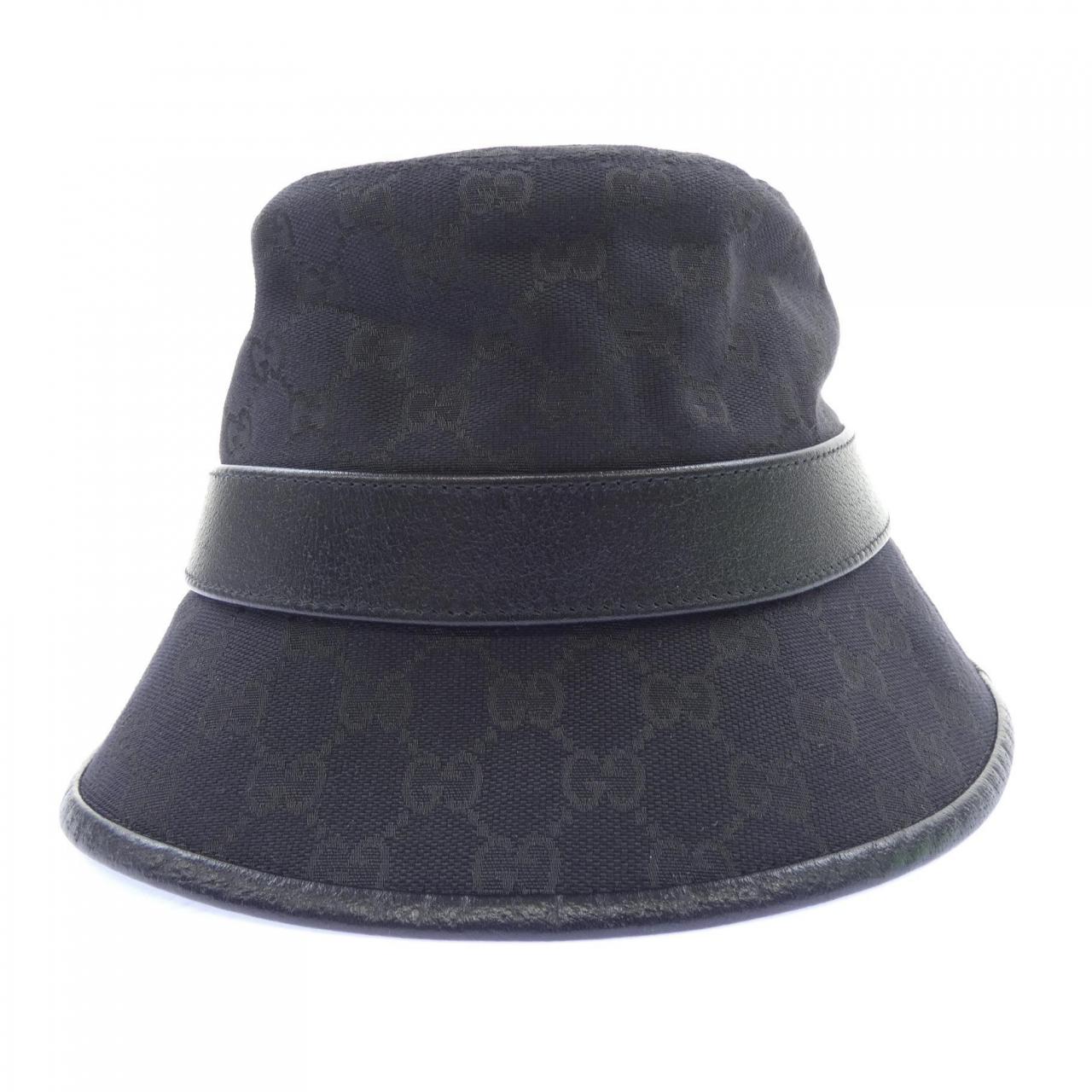 グッチ GUCCI ダブルG付き GGキャンバス バケットハット 576587 4HG53 ハット